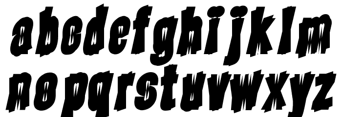 Piranha フォント 小文字