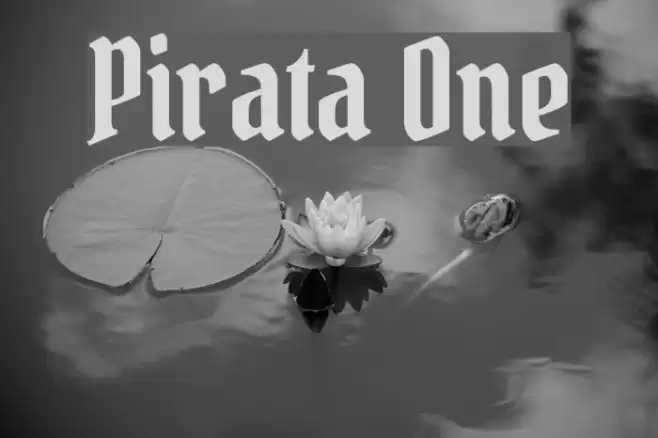 Pirata One Font examples