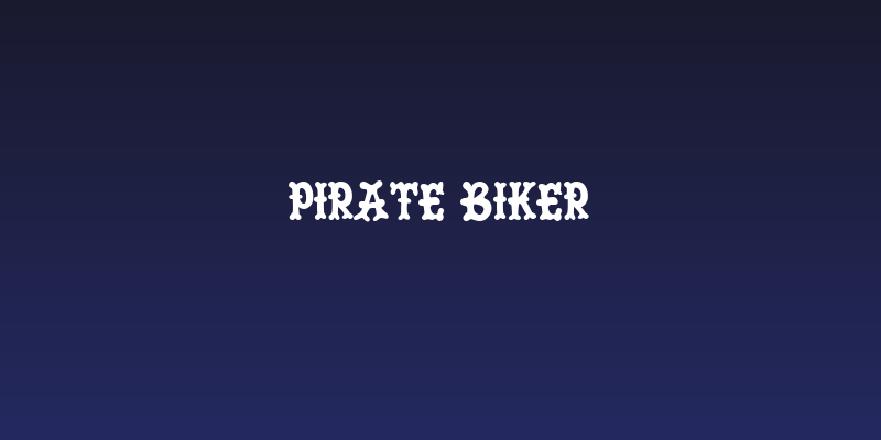 Pirate Biker Social Header