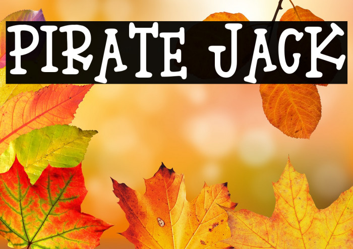 Pirate Jack Example 1