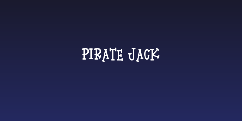 Pirate Jack Social Header