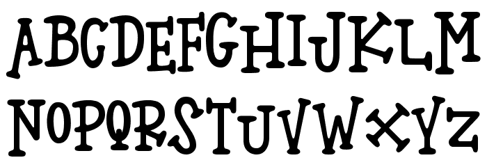 Pirate Jack Font LOWERCASE