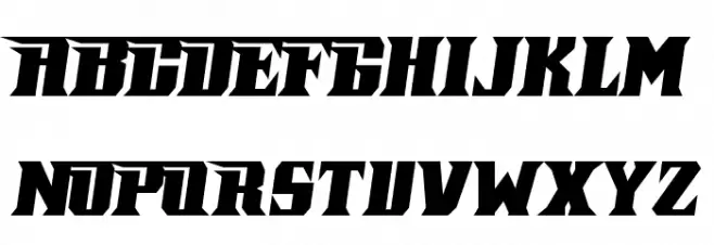 Pirate Keg Italic 字体 大写