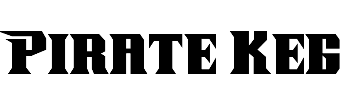 Pirate Keg Font