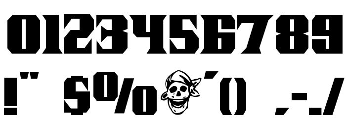 Pirate Keg Font Alte caractere
