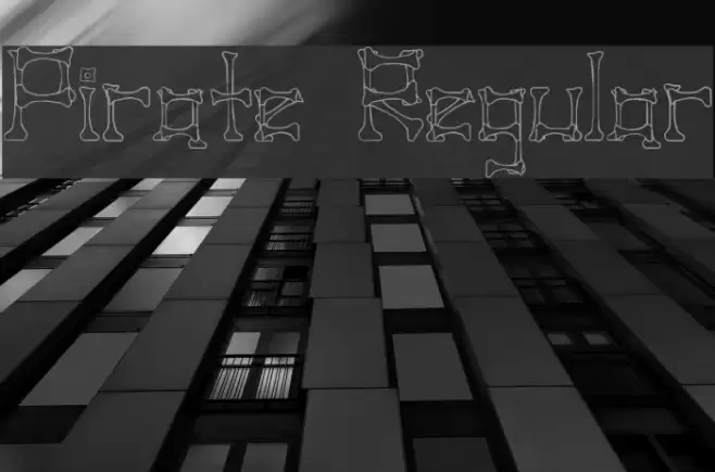 Pirate Regular Font examples