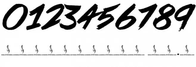 Pirate Scripts Font OTHER CHARS