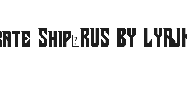 Pirate Ship(RUS BY LYAJKA) Logo