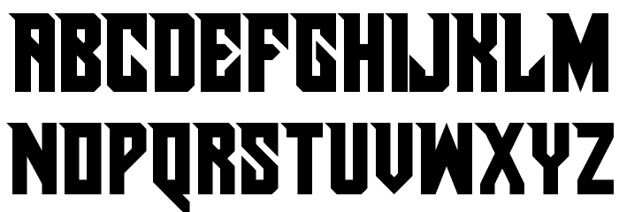 Pirate Ship Font LOWERCASE