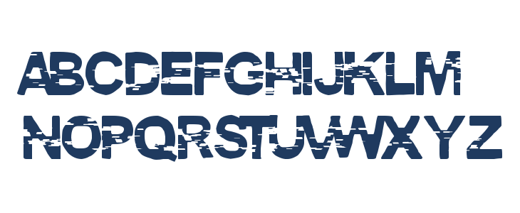 Pirate Style Lowercase