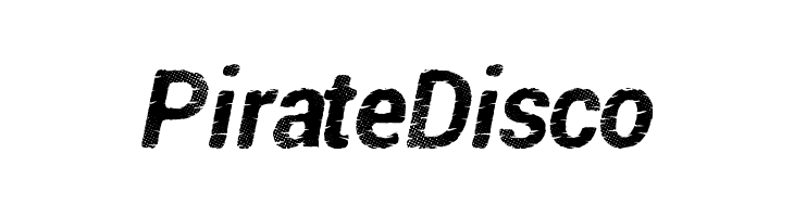 PirateDisco Font