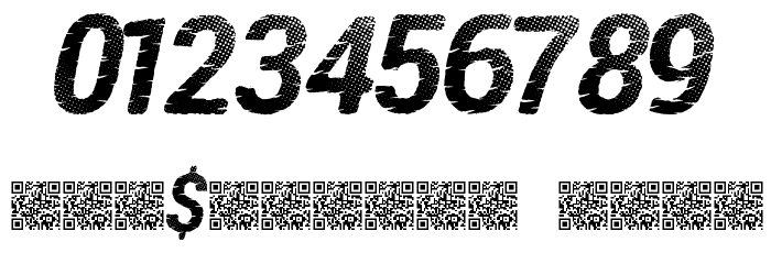 PirateDisco Font OTHER CHARS