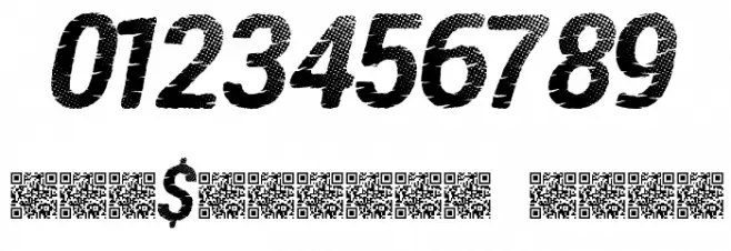 PirateDisco フォント その他の文字