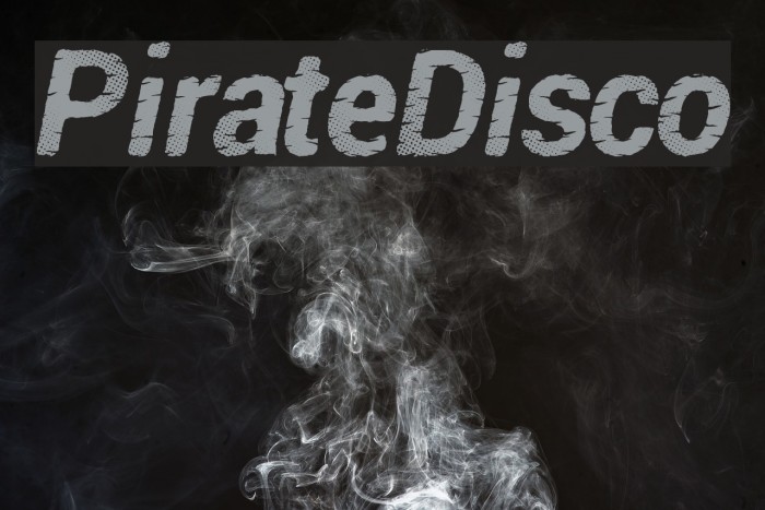 PirateDisco Font examples