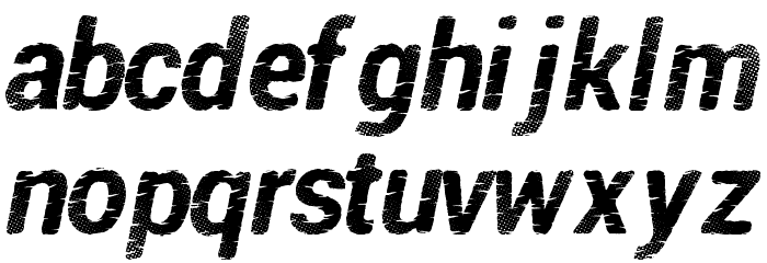 PirateDisco Font LOWERCASE