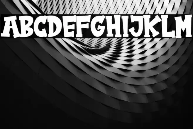 PirateKids Font examples