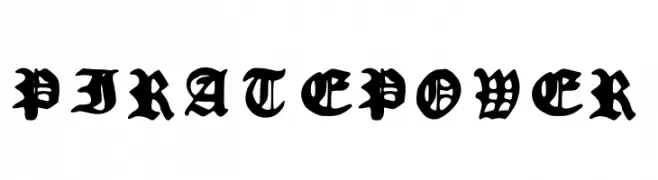 PiratePower  Free Fonts Download