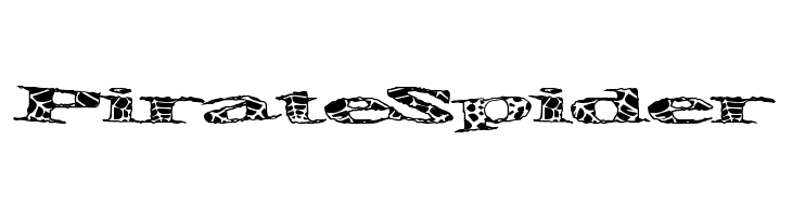 PirateSpider  Frei Schriftart Herunterladen