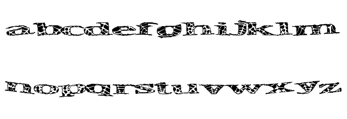 PirateSpider Font LOWERCASE