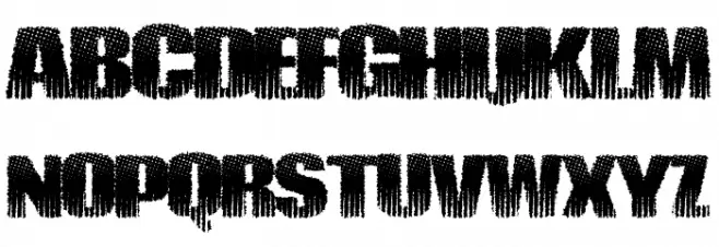 PirateZombie Schriftart Groß