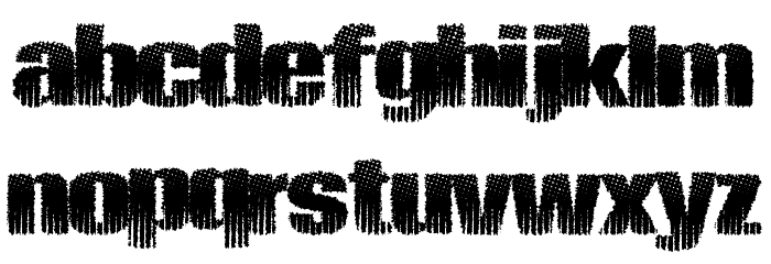 PirateZombie Font LOWERCASE