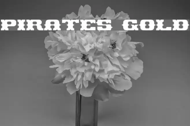 Pirates Gold Font examples