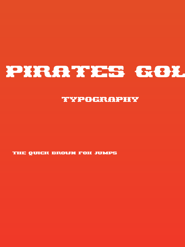 Pirates Gold Poster