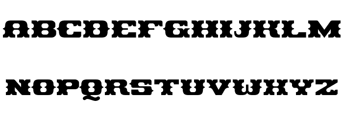 Pirates Gold Font LOWERCASE