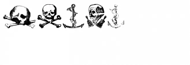 Pirates Two Font OTHER CHARS