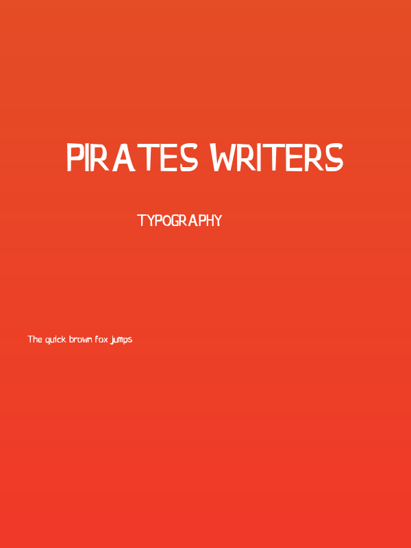 Pirates Writers Poster