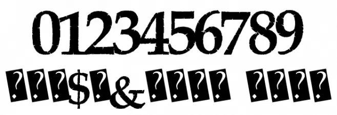 PiratesBay Font OTHER CHARS