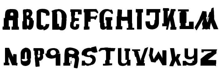 PiratesBlackbeard フォント 小文字