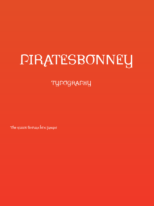PiratesBonney Poster