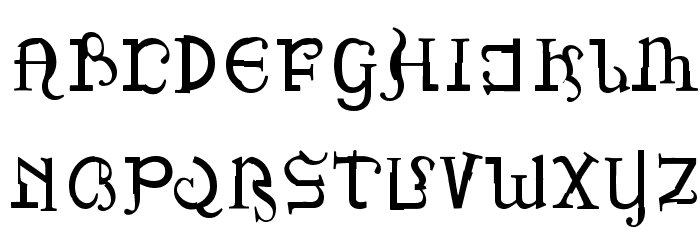 PiratesDrake Font LOWERCASE