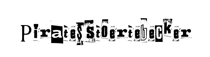 PiratesStoertebecker  Frei Schriftart Herunterladen