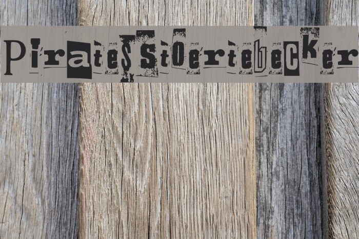 PiratesStoertebecker Font examples