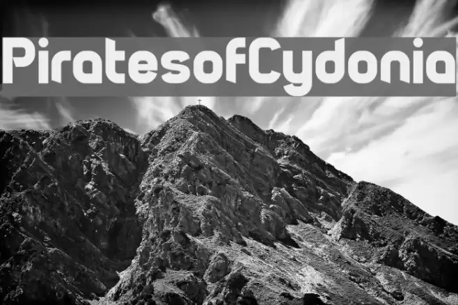PiratesofCydonia Font examples