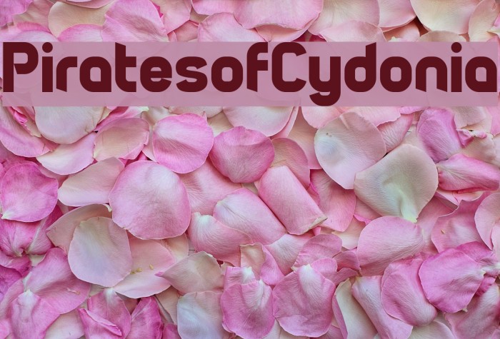 PiratesofCydonia Font examples