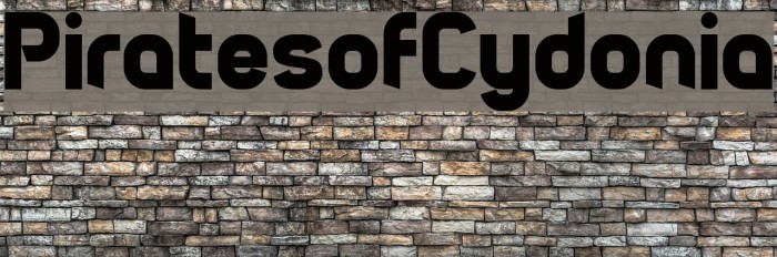 PiratesofCydonia Font examples