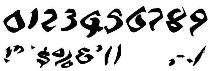 Piratiqua Font OTHER CHARS
