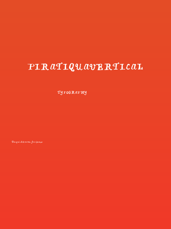 PiratiquaVertical Poster