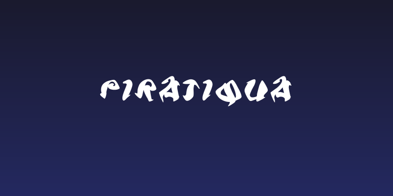 Piratiqua Social Header