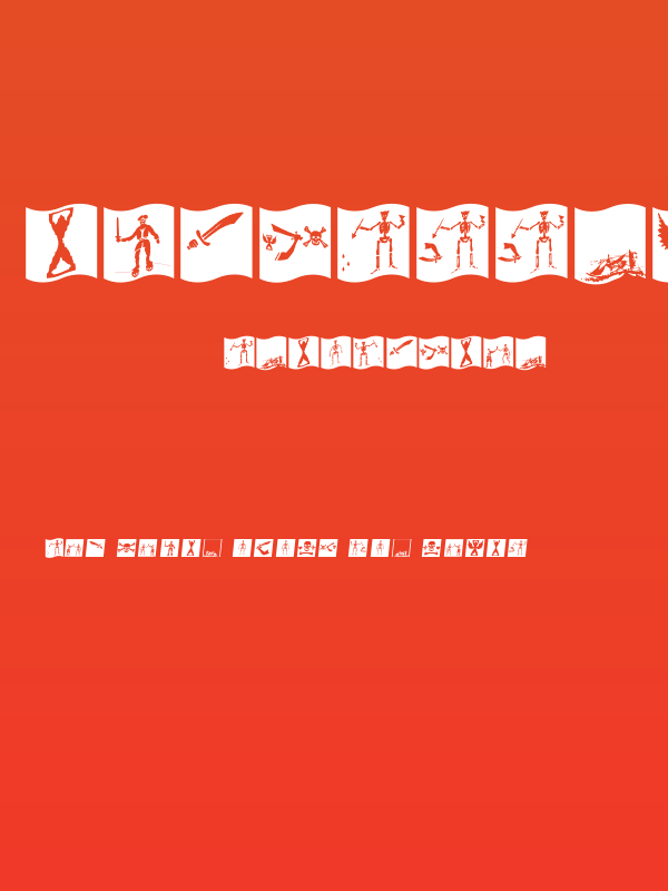 PiratsSymbolsArtefacts Poster