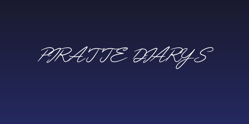 Piratte Diarys Social Header
