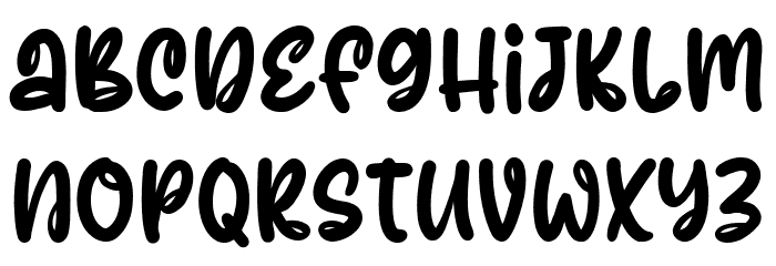 Pirco Monico Regular Font LOWERCASE