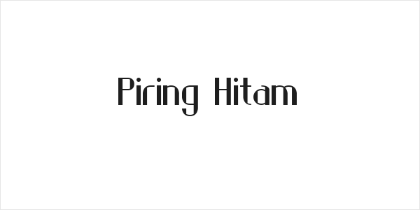 Piring Hitam Logo