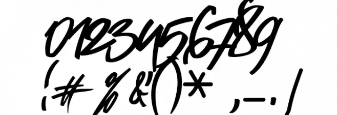 Pirmokas Font OTHER CHARS