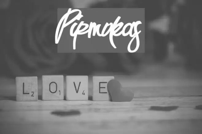 Pirmokas Font examples