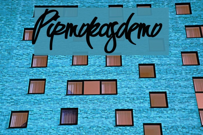 Pirmokasdemo Font examples