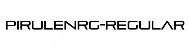 PirulenRg-Regular  Frei Schriftart Herunterladen